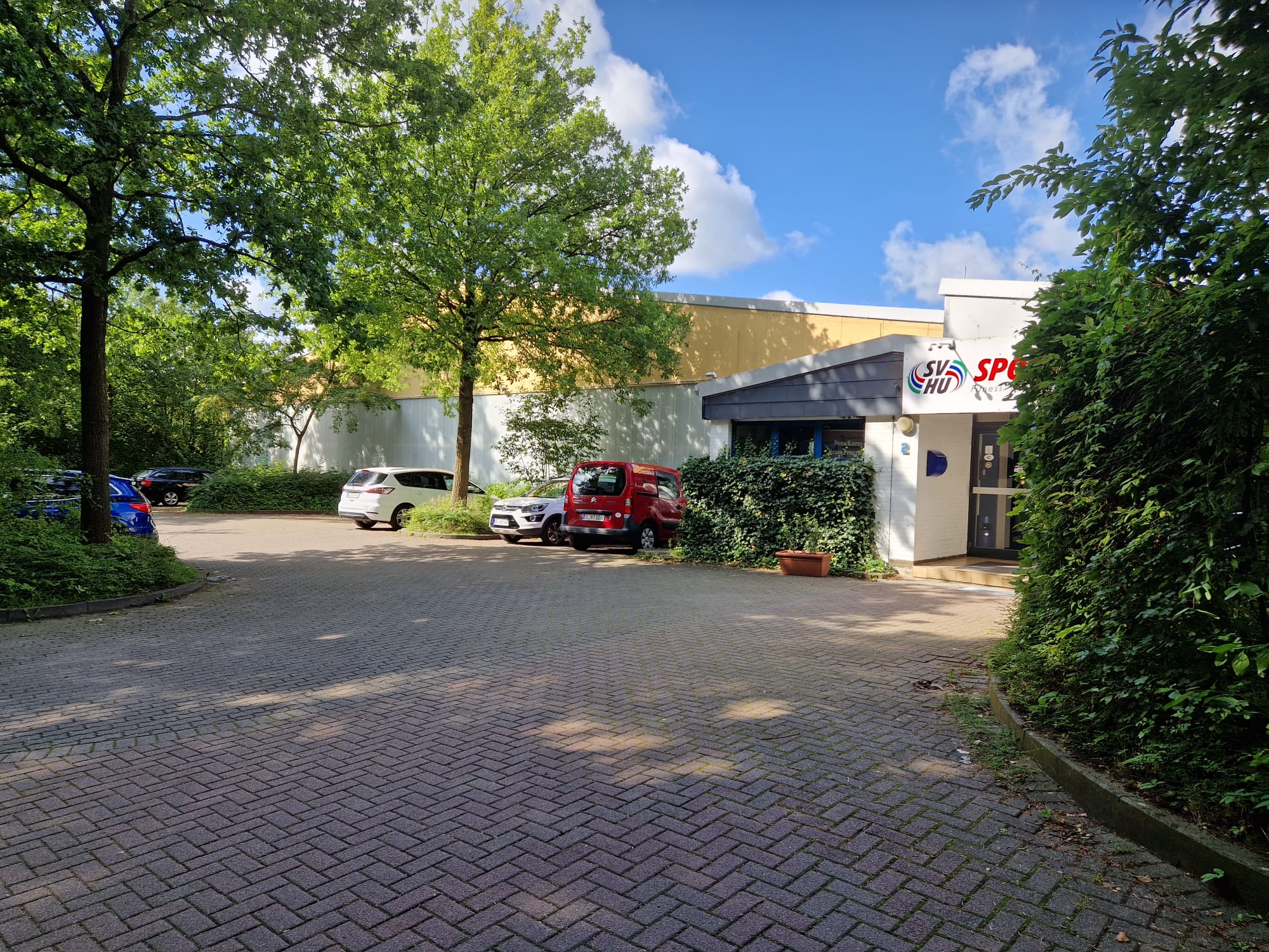 SVHU Gebäude Sportland